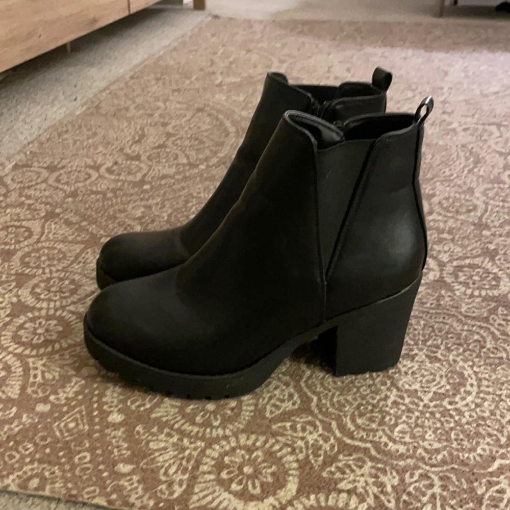 Daily Shoes San Fransisco chunky booties